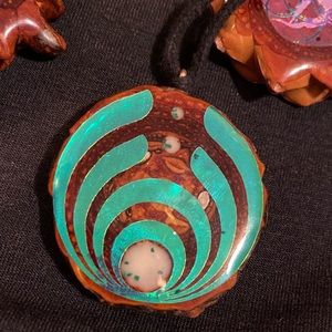 Glow in the dark Bassnectar pinecone
